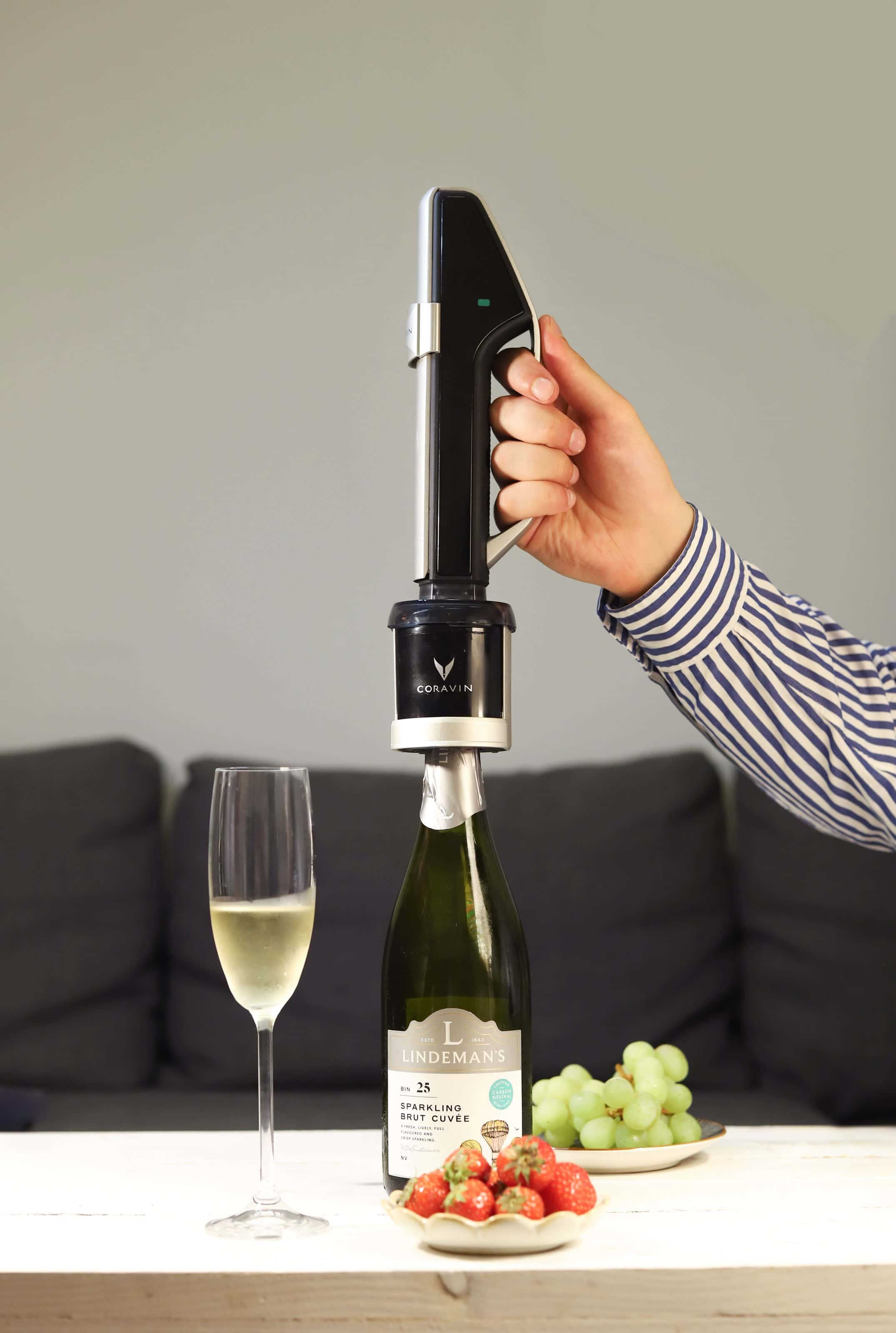 Coravin’s Comprehensive Guide to Storing Sparkling wine